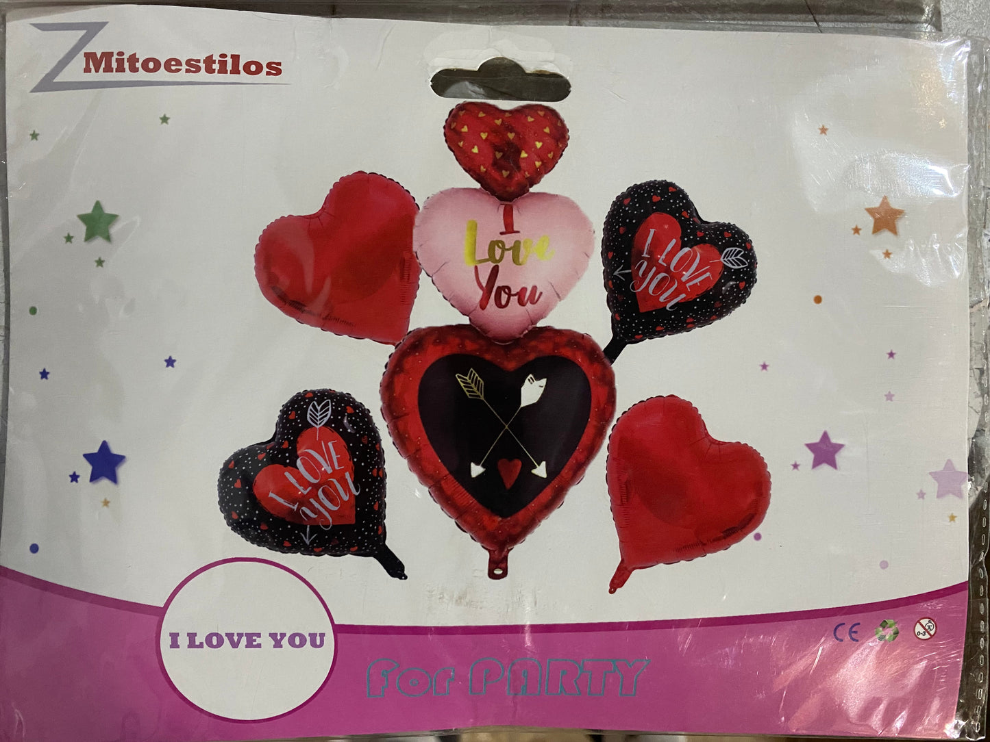 Globos para San Valentín