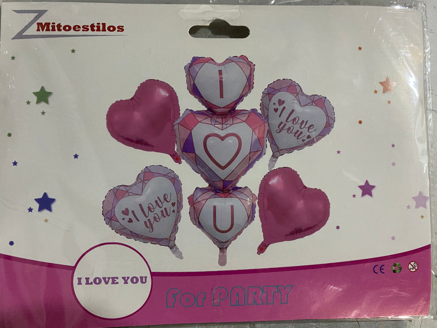 Globos para San Valentín