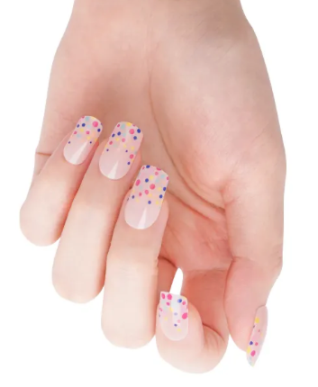 Nail sticker Gel semicurado 16 strips