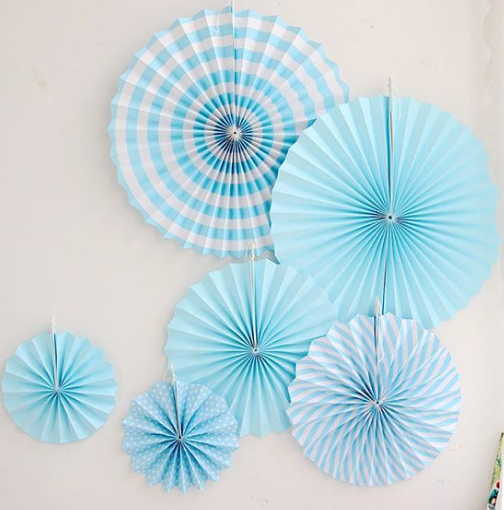 Paper fan celestes